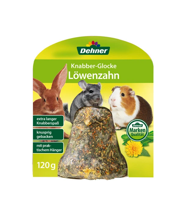 Dehner Knabber-Glocke Löwenzahn, 120 G 1 Dehner Knabber-Glocke Löwenzahn, 120 G