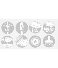 Doppler Sonnenschirm Expert Auto Tilt, Rund, Ca. Ø320 Cm 6 Doppler Sonnenschirm Expert Auto Tilt, Rund, Ca. Ø320 Cm -Garten Und Außenbereich 1676428 1676477 1676485 1676931 WE DE 001 Expert320