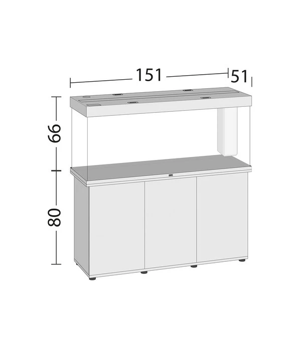 JUWEL® AQUARIUM Kombination Rio 450 LED 4 JUWEL® AQUARIUM Kombination Rio 450 LED – Bild 4
