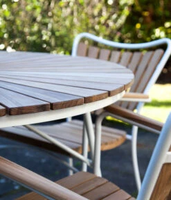 Cinas Gartentisch Ellen, Ca. Ø110/H74 Cm -Garten Und Außenbereich 2012250 WE DE 001 TischEllenD110Weiss