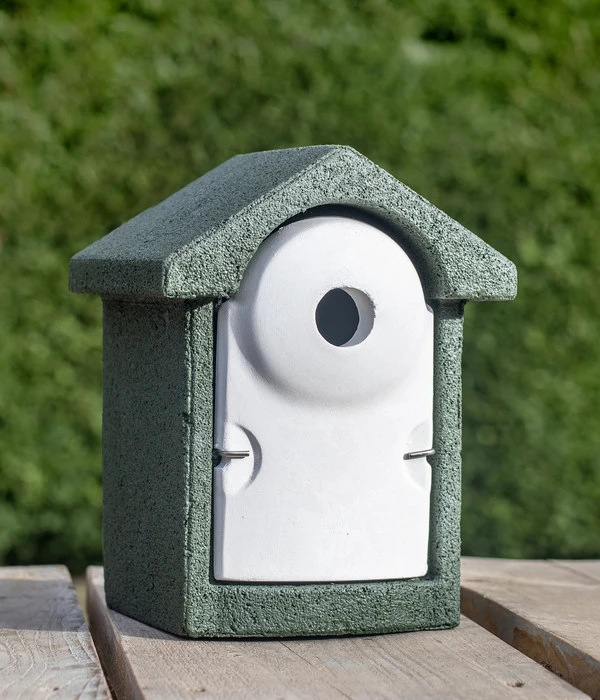 CJ Wildbird WoodStone® Nistkasten Holzbeton, Einflugloch Ca. Ø32 Mm, Grün 3 CJ Wildbird WoodStone® Nistkasten Holzbeton, Einflugloch Ca. Ø32 Mm, Grün – Bild 3