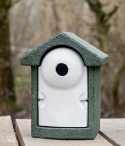 CJ Wildbird WoodStone® Nistkasten Holzbeton, Einflugloch Ca. Ø32 Mm, Grün 9 CJ Wildbird WoodStone® Nistkasten Holzbeton, Einflugloch Ca. Ø32 Mm, Grün -Garten Und Außenbereich 2020600 2020634 WE MO 003 WoodStoneNistkastenHolzbetonGruen