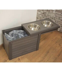 KERBL Pet Futter- & Trinkbar ECO Dinner, Grau, Ca. B54/H39,5/T30 Cm 13 KERBL Pet Futter- & Trinkbar ECO Dinner, Grau, Ca. B54/H39,5/T30 Cm -Garten Und Außenbereich 2028504 WE DE 003 KerblZbhFutterTrinkbarDinner