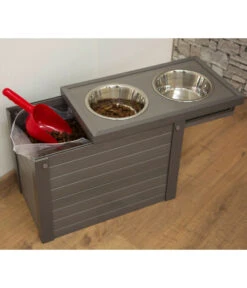 KERBL Pet Futter- & Trinkbar ECO Dinner, Grau, Ca. B54/H39,5/T30 Cm 14 KERBL Pet Futter- & Trinkbar ECO Dinner, Grau, Ca. B54/H39,5/T30 Cm -Garten Und Außenbereich 2028504 WE DE 004 KerblZbhFutterTrinkbarDinner