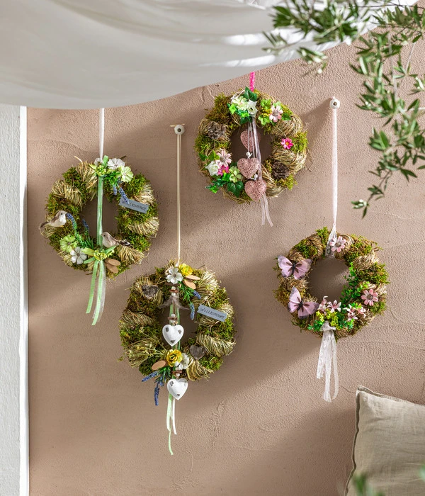 Dehner Türkranz Lavendel, Ca. Ø28 Cm 3 Dehner Türkranz Lavendel, Ca. Ø28 Cm – Bild 3