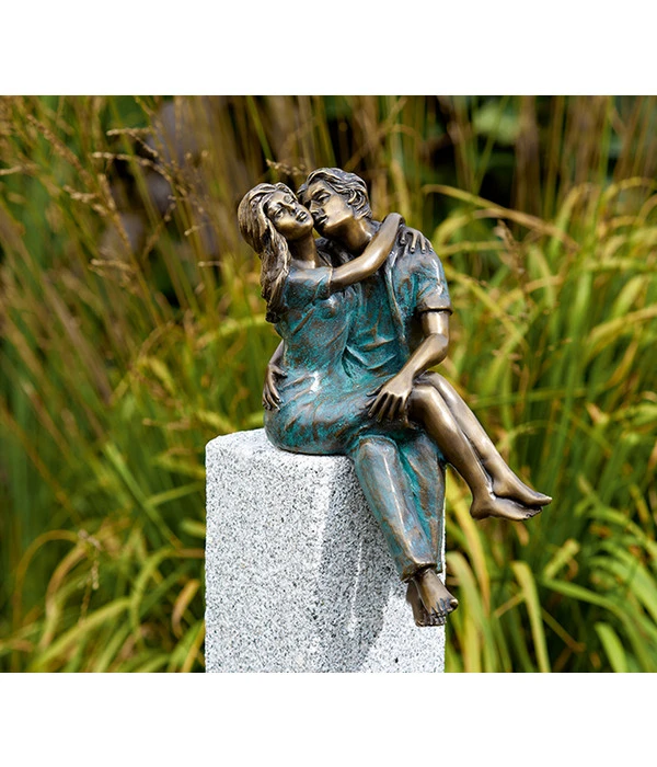 Rottenecker Bronzefigur Paar Junges Glück 2 Rottenecker Bronzefigur Paar Junges Glück – Bild 2