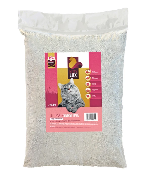 KittyLux Katzenstreu Ultimate Sensitive 1 KittyLux Katzenstreu Ultimate Sensitive