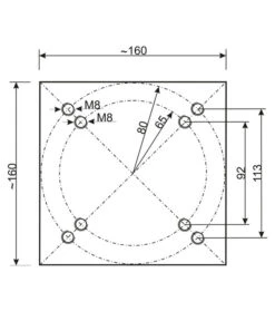Schneider Classics Sonnenschirm Rhodos, Holzoptik, Quadratisch Ca. B300/T300 Cm -Garten Und Außenbereich 2457992 2451714 2887917 4355640 WE DE 001 LochkreisAmpelschirme