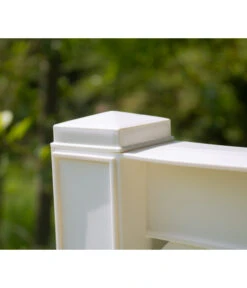 KHW Kunststoff-Gartenbank Kopenhagen -Garten Und Außenbereich 2547511 WE DE 001 BankKopenhagenweiss