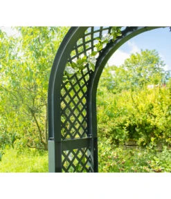 KHW Kunststoff-Gartenbank Mit Rosenbogen Brüssel, Ca. B174/H207/T49 Cm 22 KHW Kunststoff-Gartenbank Mit Rosenbogen Brüssel, Ca. B174/H207/T49 Cm -Garten Und Außenbereich 2547859 WE DE 004 BankBruesselAnthrazit