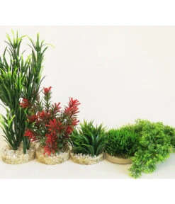 Sydeco Kit Kombi 1, Kunstpflanzen, 5 Stück -Garten Und Außenbereich 2999050 WE FS 002 SydecoKitKombi1