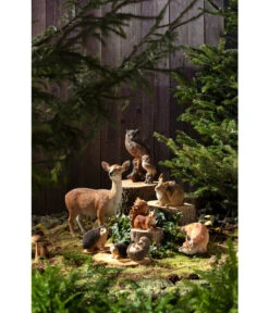 Polyresin Hase Sitzend, Braun/weiß -Garten Und Außenbereich 3255585 3249588 3255577 3254414 3249661 WE MO 001 DehnerPolyresinWaldtiere