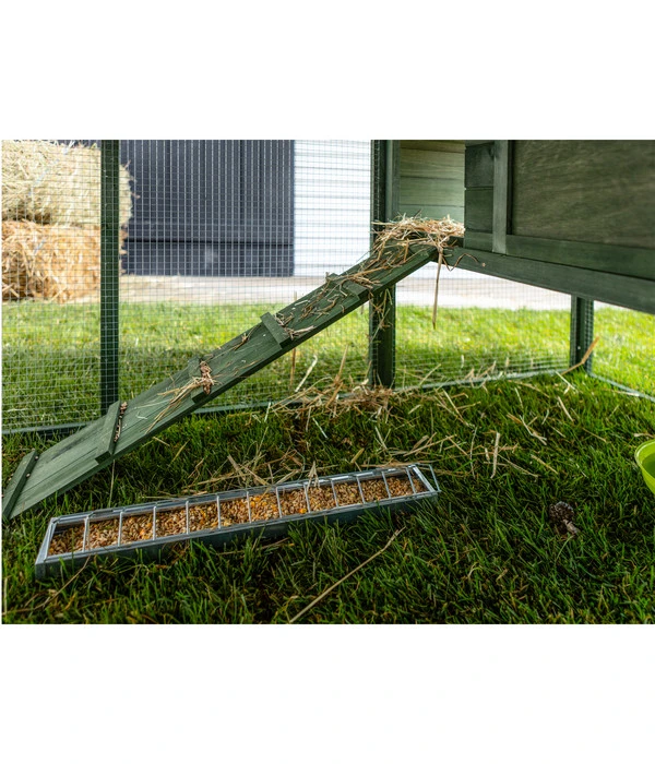 Dehner Hühnerstall Happy Farm Happy Hen, Ca. B213,5/H122/T91,5 Cm 8 Dehner Hühnerstall Happy Farm Happy Hen, Ca. B213,5/H122/T91,5 Cm – Bild 8