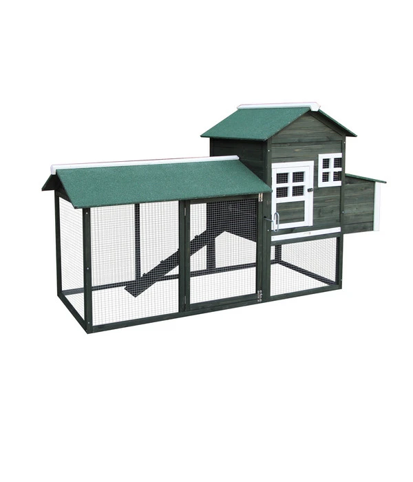 Dehner Hühnerstall Happy Farm Happy Hen, Ca. B213,5/H122/T91,5 Cm 1 Dehner Hühnerstall Happy Farm Happy Hen, Ca. B213,5/H122/T91,5 Cm