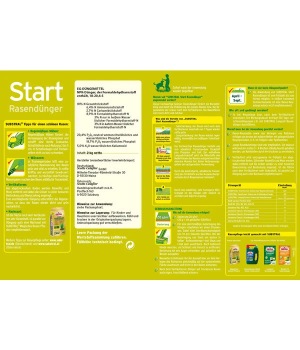Substral® Start Rasendünger 2 Substral® Start Rasendünger – Bild 2