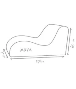 Outbag Outdoor-Sitzsack Wave Deluxe Skin -Garten Und Außenbereich 3502218 WE DE 002 WaveSkinKiesel