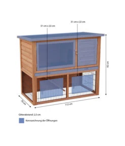 Dehner Nagerheim Barney, Ca. B112/H92/T60 Cm -Garten Und Außenbereich 3862331 WE BG 001 DehnerNagerheimBarneyMG