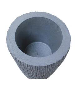 Roto Kunststoff-Blumentopf Samba, Konisch, Ø 48 Cm, Grau -Garten Und Außenbereich 4056370 WE DE 001 KunststoffBlumentopfSamba62cmgrauBlumenkuebelPflanztopfPflanzkuebel