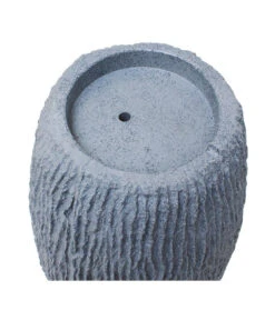 Roto Kunststoff-Blumentopf Samba, Konisch, Ø 48 Cm, Grau -Garten Und Außenbereich 4056370 WE DE 002 KunststoffBlumentopfSamba62cmgrauBlumenkuebelPflanztopfPflanzkuebel