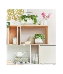 LECHUZA® YULA Gießkanne, 1,7 L -Garten Und Außenbereich 4065934 PR MO 003 4065884 4065850 YulaSetWeissGrau