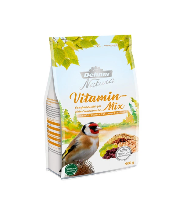 Dehner Natura Premium Ganzjahresfutter Vitamin-Mix 1 Dehner Natura Premium Ganzjahresfutter Vitamin-Mix