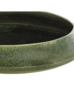 Dehner Keramik-Schale Linn, Rund, Dunkelgrün, Ca. Ø34 Cm -Garten Und Außenbereich 4082467 PR DE 001 SchaleLinnGruenDehnerExpressHerzig