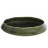 Dehner Keramik-Schale Linn, Rund, Dunkelgrün, Ca. Ø34 Cm