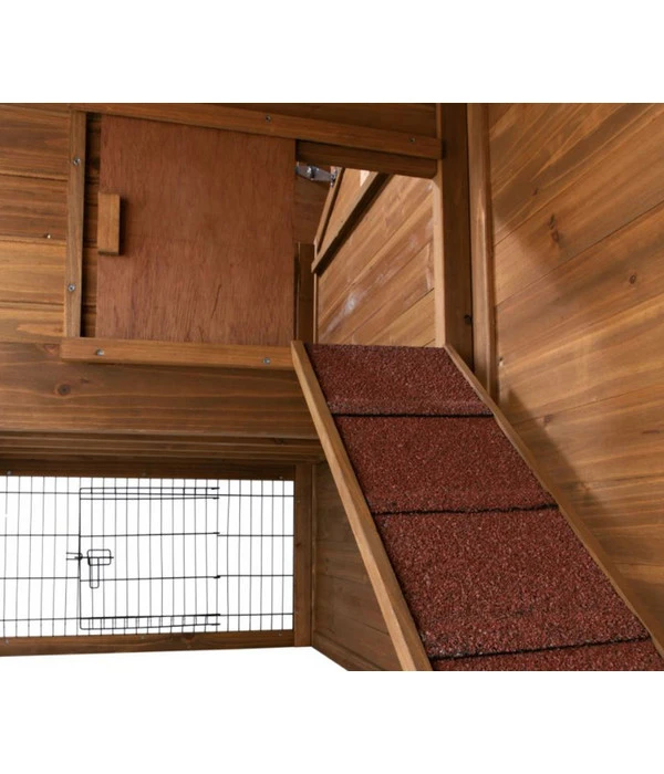 Trixie Natura Kleintierstall Mit Freilaufgehege, Ca. B151/H107/T80 Cm 5 Trixie Natura Kleintierstall Mit Freilaufgehege, Ca. B151/H107/T80 Cm – Bild 5