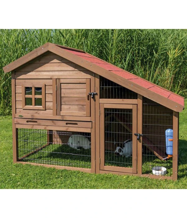 Trixie Natura Kleintierstall Mit Freilaufgehege, Ca. B151/H107/T80 Cm 2 Trixie Natura Kleintierstall Mit Freilaufgehege, Ca. B151/H107/T80 Cm – Bild 2