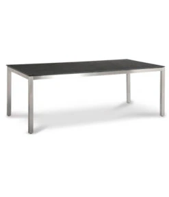 Best Tisch Marbella, Edelstahl, Schwarz, Ca. B210/H76/T100 Cm