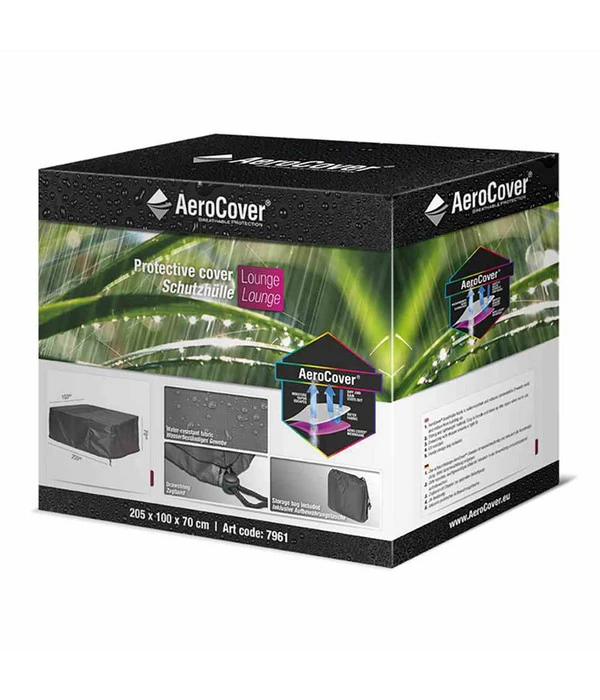 AeroCover Loungebankhülle, Ca. B205/H70/T100 Cm 3 AeroCover Loungebankhülle, Ca. B205/H70/T100 Cm – Bild 3