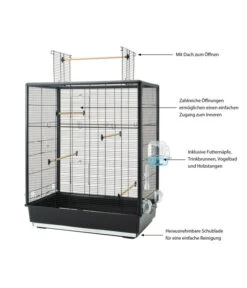 SAVIC Vogelheim Primo 60 Open Empire -Garten Und Außenbereich 4144945 WE IG 003 SavicPrimo60openEmpireKd