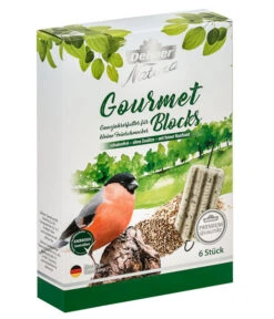 Dehner Natura Premium Wildvogelfutter Gourmet Blocks 5er Mix -Garten Und Außenbereich 4206900 WE FS 001 DehnerNaturaWildvogelfutterGourmetBlocksHanfsaat
