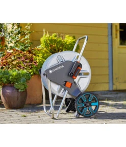 GARDENA Metall-Schlauchwagen CleverRoll M Set -Garten Und Außenbereich 4266581 WE MO 004 GardenaMetallschlauchwagenSetGartenbewaesserung