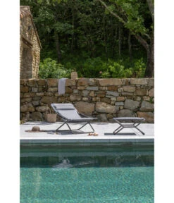 Lafuma Hocker Next, Be Comfort® -Garten Und Außenbereich 4287454 WE MO 002 LafumaLiegestuhlTransabedsilber