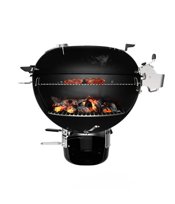 Weber Holzkohle-Kugelgrill Master-Touch GBS E-5770, Ø 57 Cm, Schwarz 7 Weber Holzkohle-Kugelgrill Master-Touch GBS E-5770, Ø 57 Cm, Schwarz – Bild 7