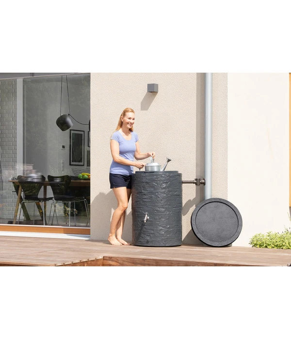 GARANTIA Muro Regenspeicher, Graphit Grey 4 GARANTIA Muro Regenspeicher, Graphit Grey – Bild 4