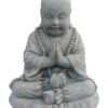 Denscho Stein-Mönch Auf Kissen, Ca B35/H23/T33 Cm