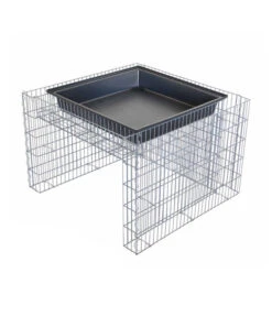 Bellissa Gabionen-Mährobotergarage, Bepflanzbar, Ca. B75/H53/T75 Cm -Garten Und Außenbereich 4312922 WE FS 003 BellissaMaehrobotergarageRasenmaehergarageUnterstellung