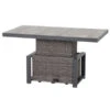 Siena Garden Lift-Tisch, Ca. B130/H47-71/T75 Cm
