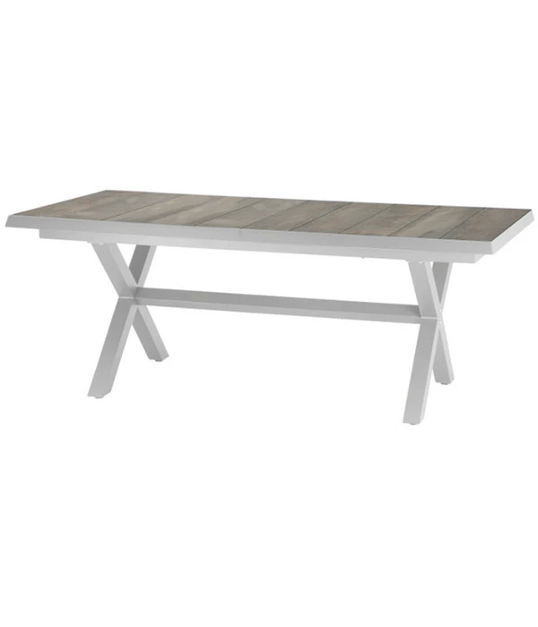 Siena Garden Ausziehtisch Sincro, Hellgrau, Ca. B200-260/H77/T100 Cm 1 Siena Garden Ausziehtisch Sincro, Hellgrau, Ca. B200-260/H77/T100 Cm