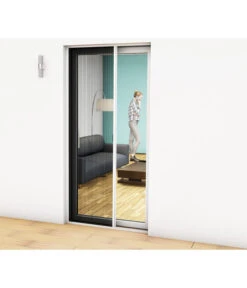 Hecht Alu-Plissee-Tür Professional, Ca. B125/H220 Cm -Garten Und Außenbereich 4369419 WE FS 002 HechtAluPlisseeTuere