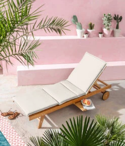 Dehner Rollliege Ravenna, Ca. B70/H89/T200 Cm 15 Dehner Rollliege Ravenna, Ca. B70/H89/T200 Cm -Garten Und Außenbereich 4407086 WE MO 002 RollliegeRavennaNEU