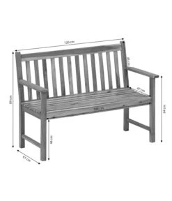 Dehner Bank Mykonos, 2-Sitzer -Garten Und Außenbereich 4407201 WE BG 001 BankMykonos