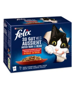 PURINA Felix® Nassfutter Für Katzen So Gut Wie Es Aussieht, 12 X 85 G