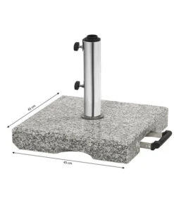 Dehner Granit-Schirmständer 5 Dehner Granit-Schirmständer -Garten Und Außenbereich 4409991 WE BG 001 SchirmstaenderEckig