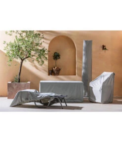 Dehner Abdeckhaube Für Liegen, 75x40x210 Cm, Grau -Garten Und Außenbereich 4414967 WE MO 002 Abdeckhauben 1