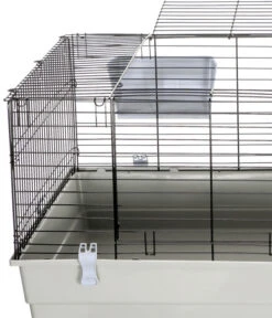 Dehner Nagerheim Peppy, Ca. B160/H58/T80 Cm -Garten Und Außenbereich 4429569 WE DE 001 DehnerMarkenqualitaetHasenkaefigPeppyGrau