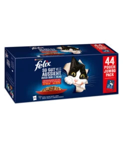PURINA Felix® Nassfutter Für Katzen So Gut Wie Es Aussieht, 44 X 85 G