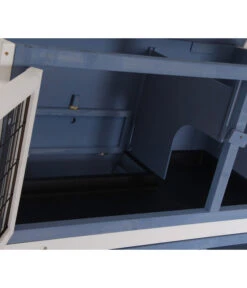 Dehner Kaninchenstall Original Mit Wärmedämmung, Ca. B114/H116/T57 Cm -Garten Und Außenbereich 4440830 WE DE 001 DehnerMarkenqualitaetKaninchenstallIsoliertBlau